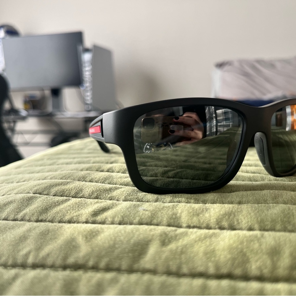 Prada Linea Rossa Black Sunglasses - Picture 6 of 6